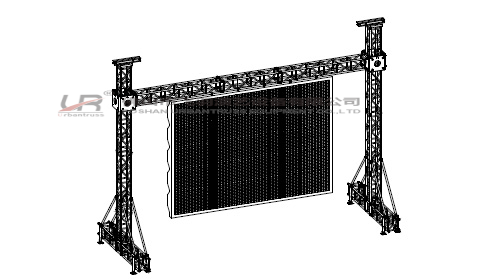 8X6m LED Ground Support